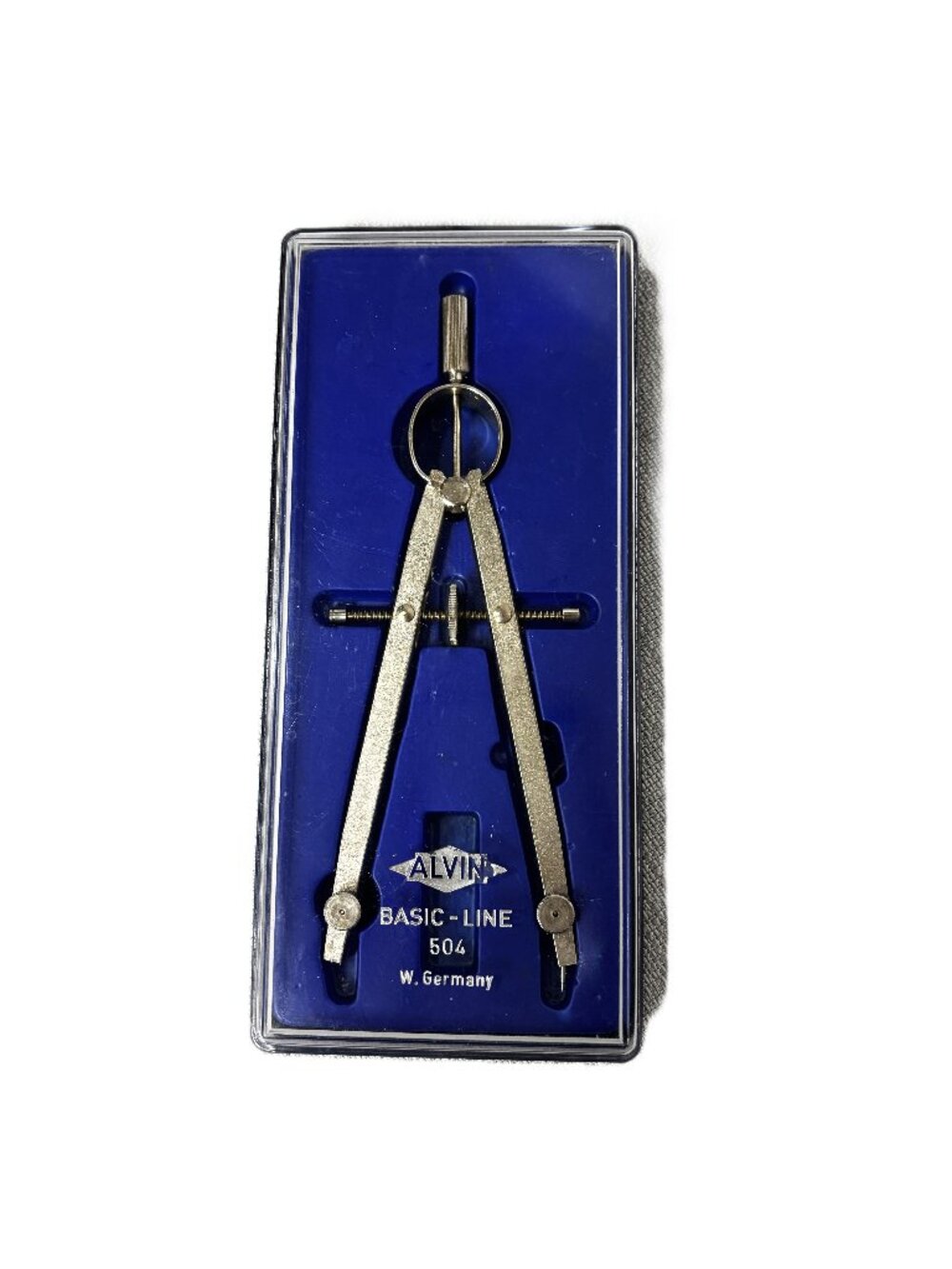 * Alvin Basic Line # 504 Pencil Compass Divider Made in West Germany